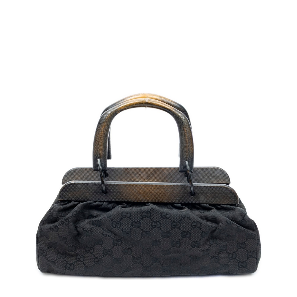 Gucci Wooden Handle Doctor Bag